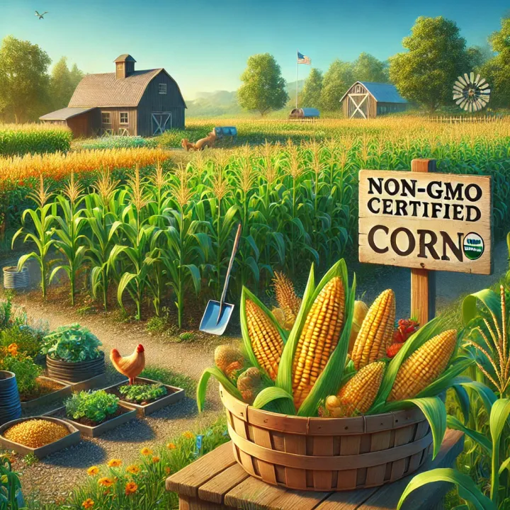 non-GMO Certified Organic Corn